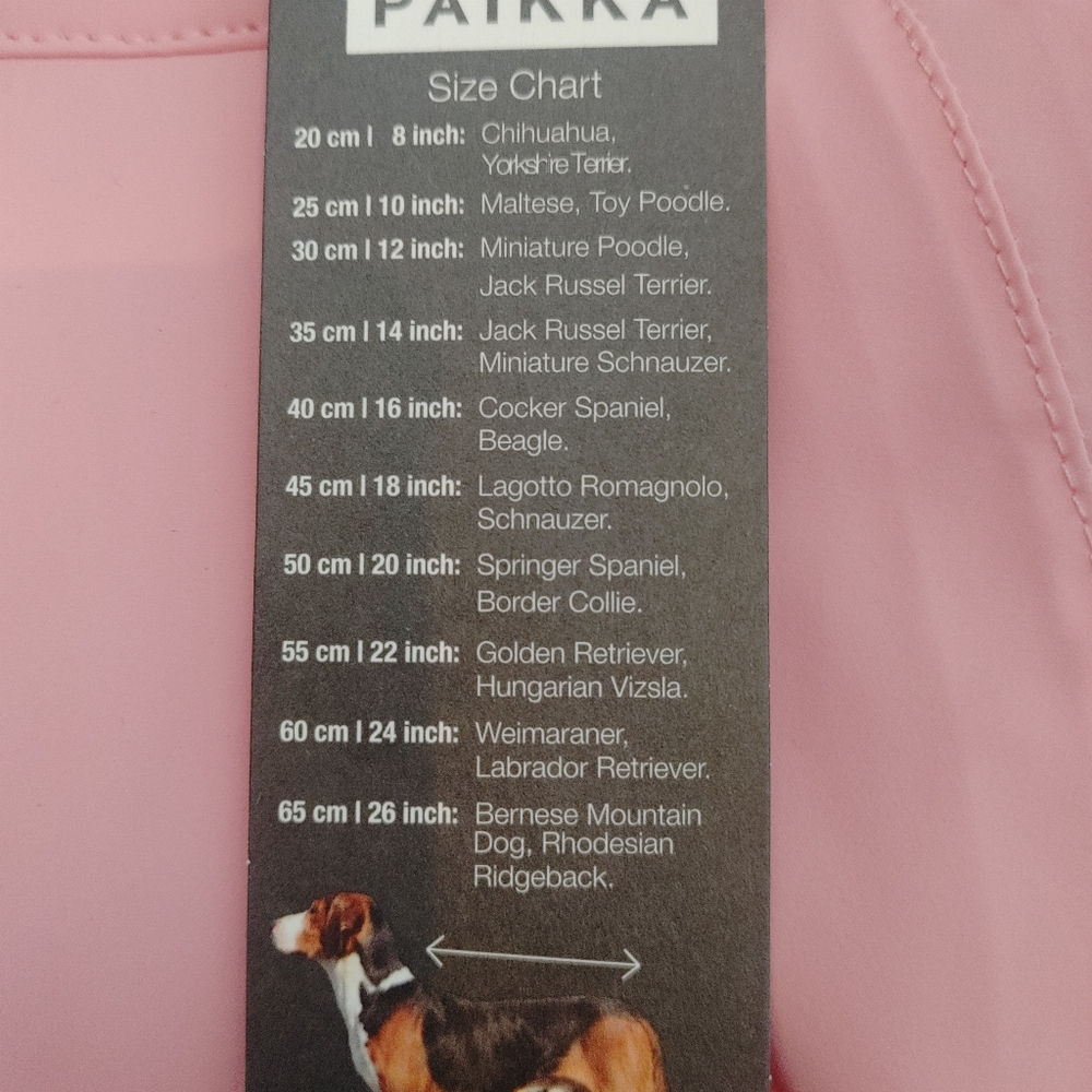 Finland Paikka dog visibility raincoat - Picture 3 of 7
